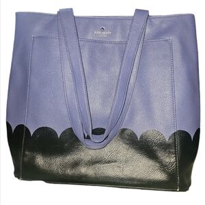 Kate spade tote bag h13"x w1Kate7" There is some peeling on edges GUC in and out
